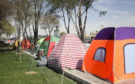 چادر زدن در مشهد + معرفی بهترین مکان های چادر زدن در مشهد نزدیک حرم