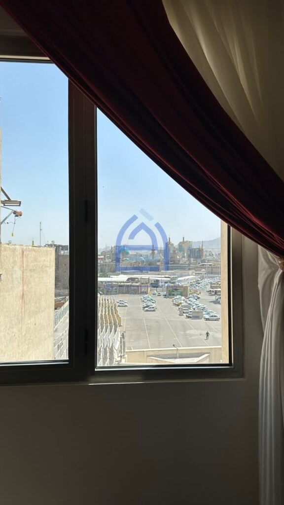 ویو حرم از هتل رضوان مشهد