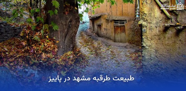 جاهای دیدنی مشهد در پاییز (پاییز مشهد کجا بریم؟) 10 پاییز طرقبه مشهد